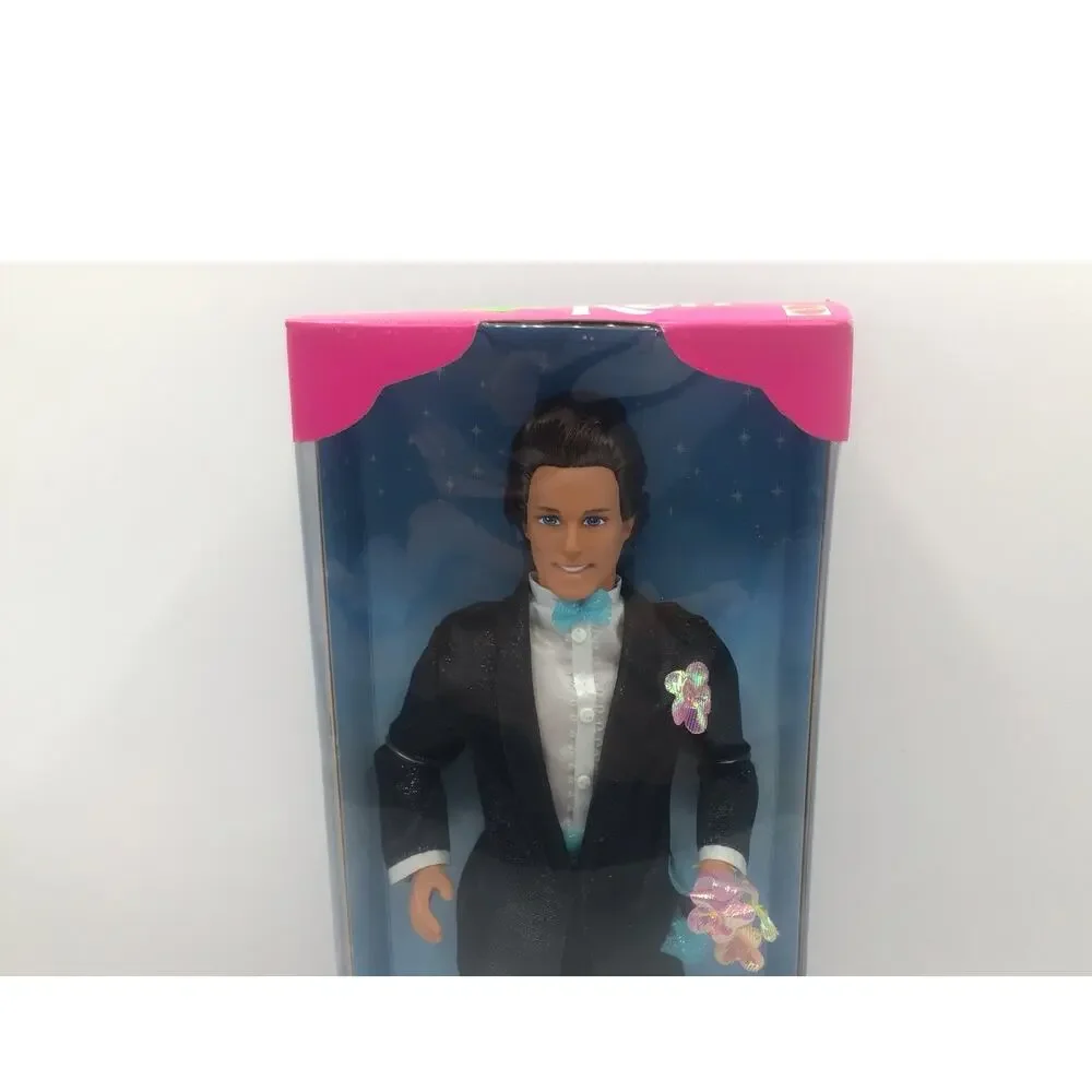 1995 Great Date Ken 14837 Mattel Vintage NIB New Tuxedo Bouquet Toy Gift